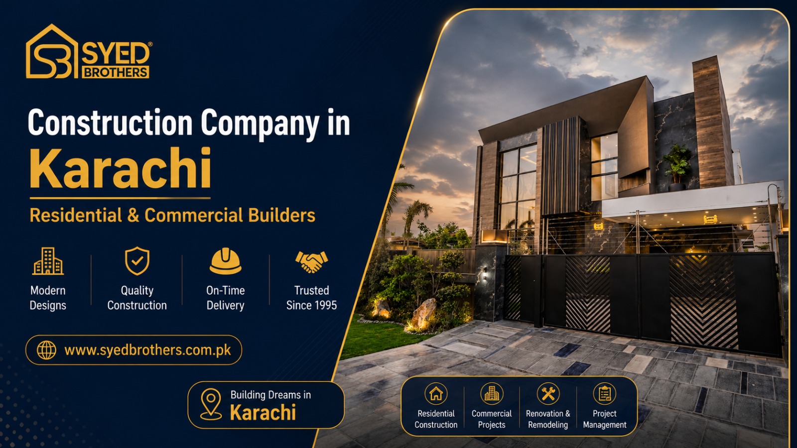 Best Construction Company in Karachi